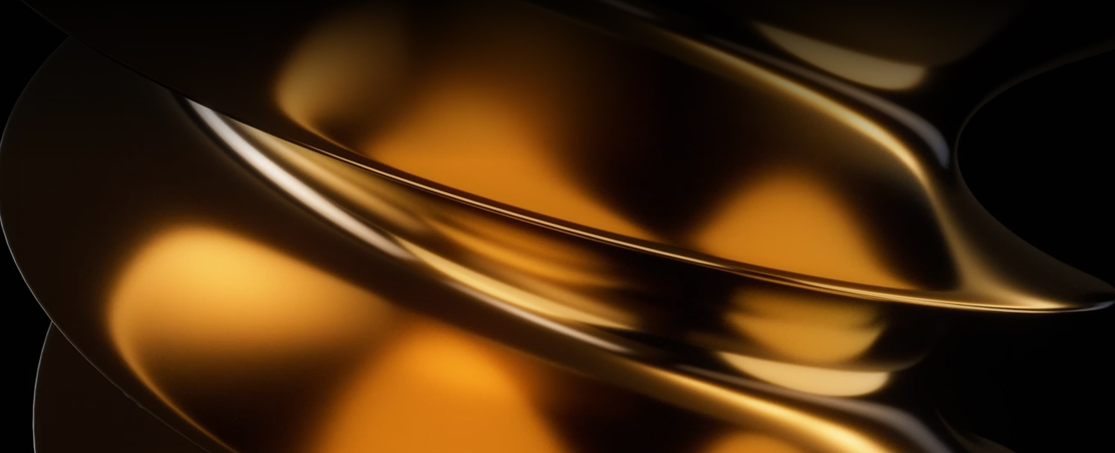 Gold trading hero background animation