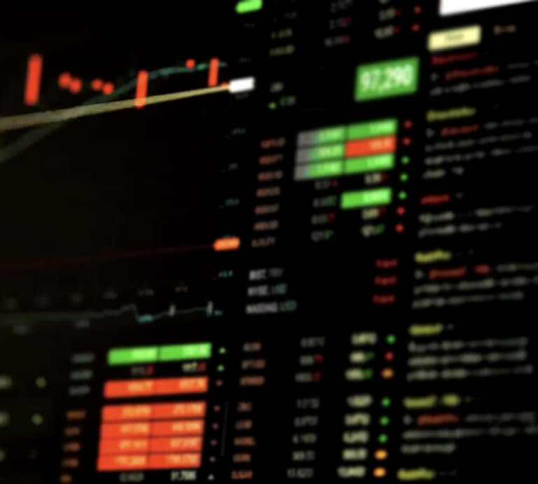 trade markets background