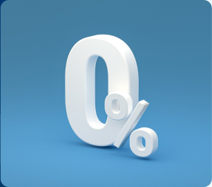 0 % sign